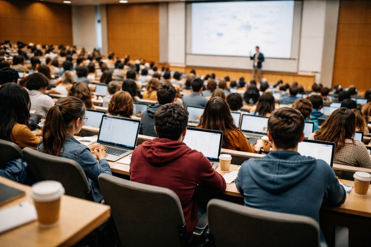 How college classes really work. They're nothing like high school