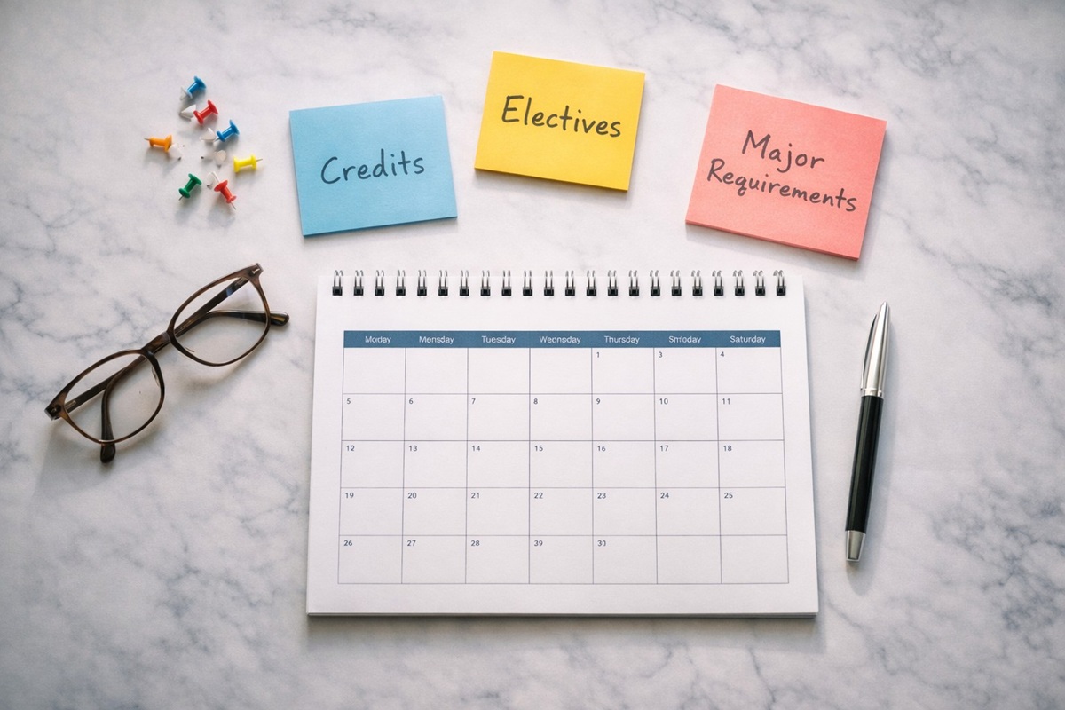 How do college credits, semesters, and graduation requirements actually work?