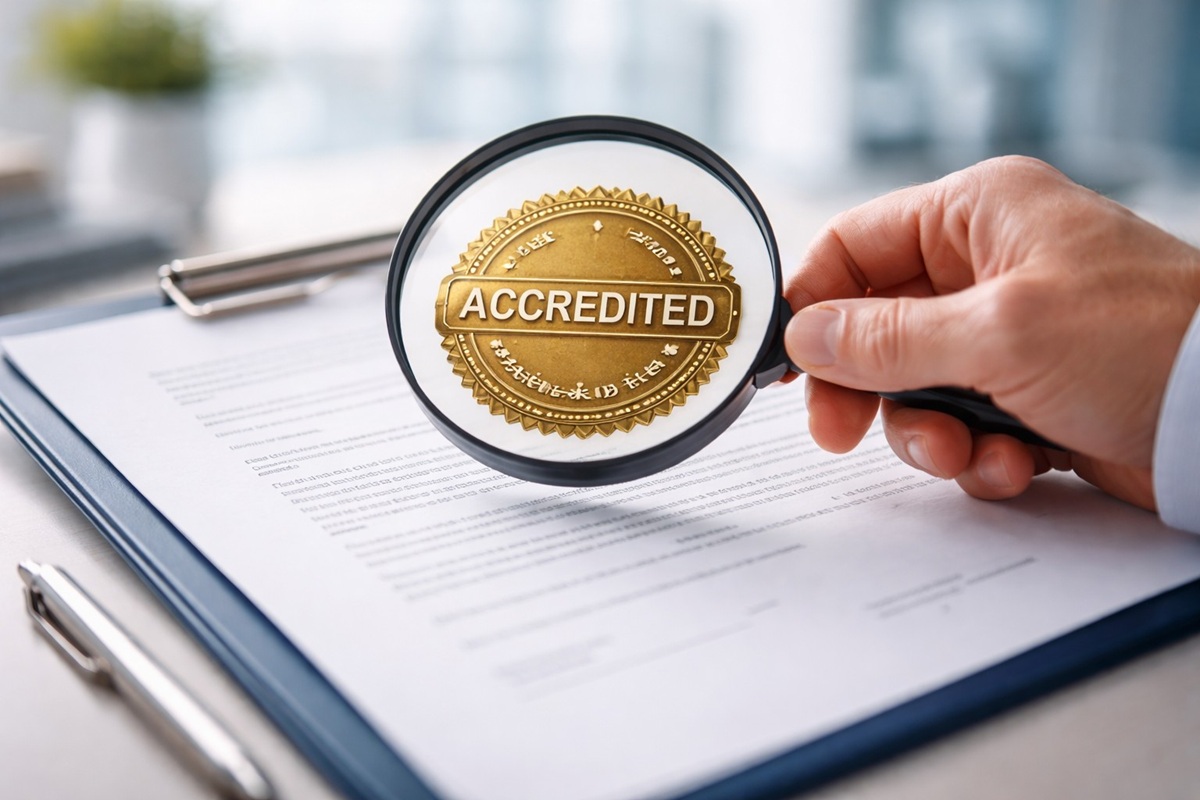 Accreditation explained simply. Why “accredited” doesn’t always mean safe