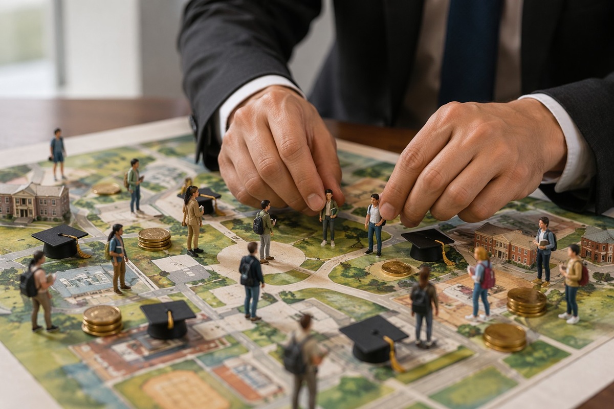 How colleges use scholarships to shape their student body