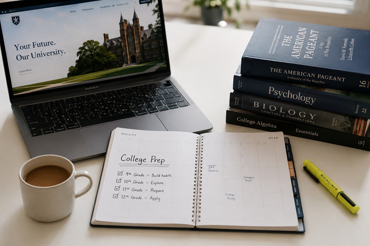 How to prepare for college admissions starting in high school