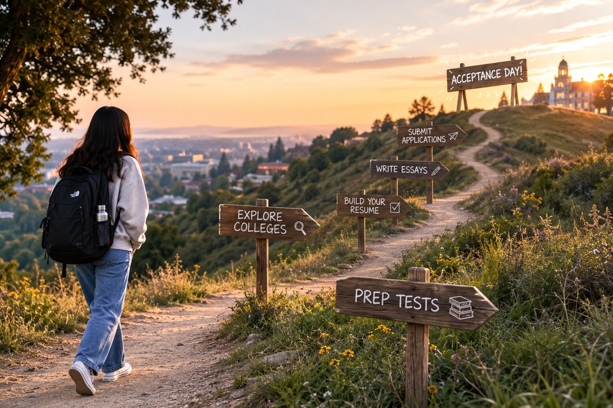 The ideal college admissions timeline