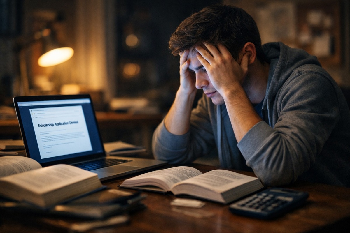 Why you (probably) will not receive a scholarship.